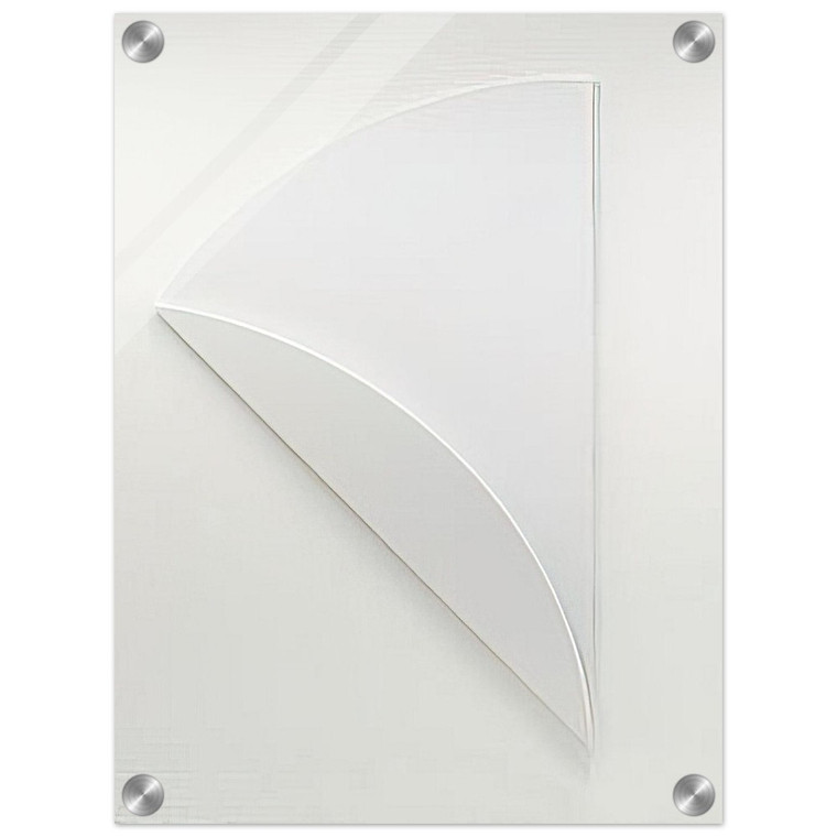 Ellsworth Kelly  White Relief over White Acrylic Print