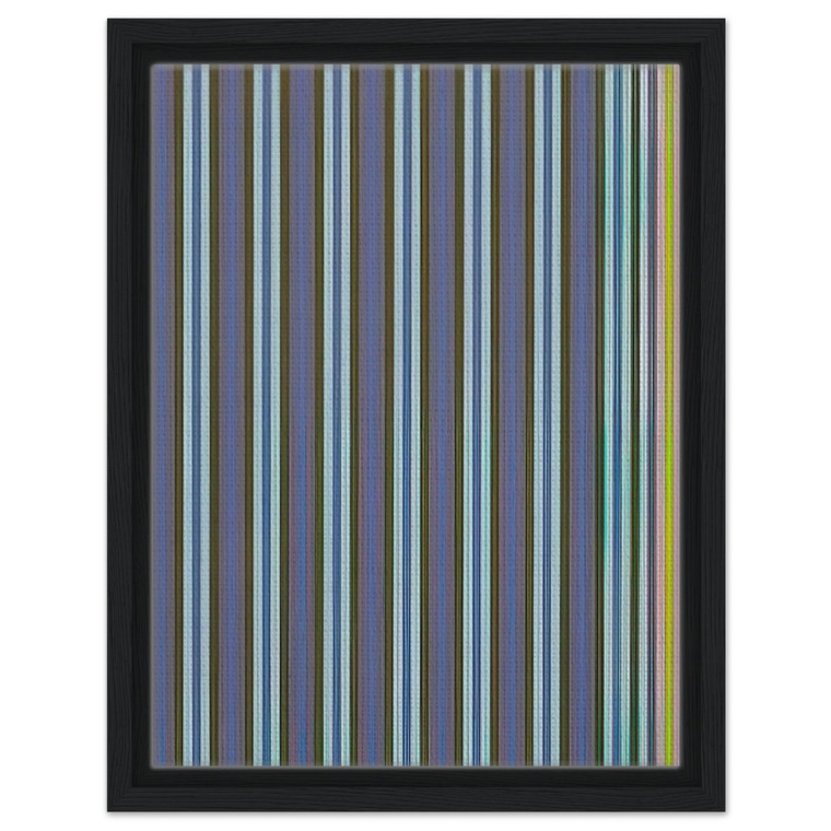 Gene Davis  JackintheBox  1969 Framed Canvas