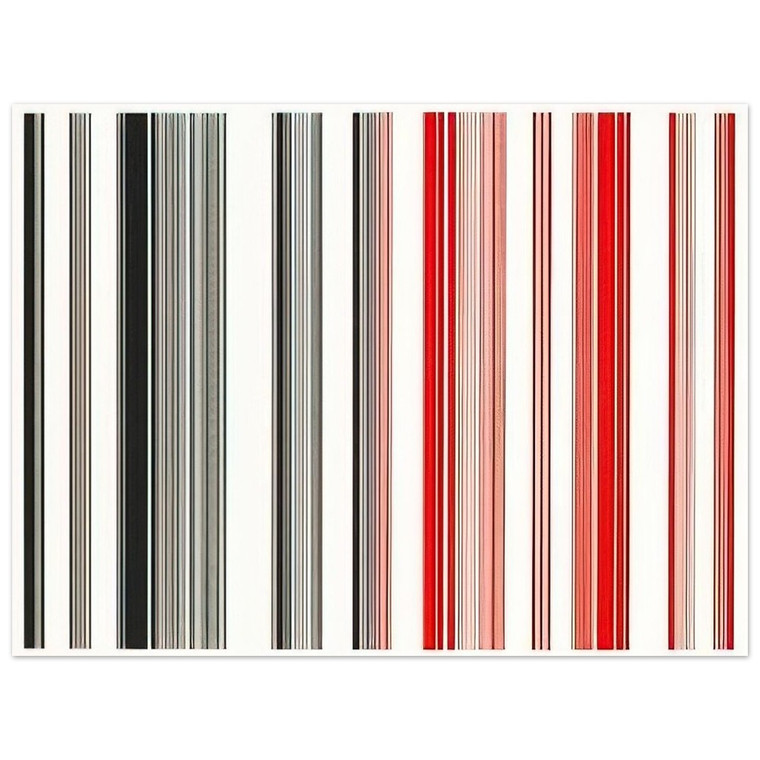 Gene Davis  Night Rider  1983 Aluminum Print