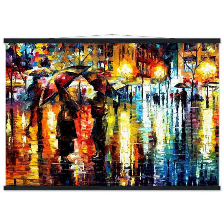 Leonid Afremov  Leonid Afremov N5 Museum-Quality Matte Paper Poster with Hanger