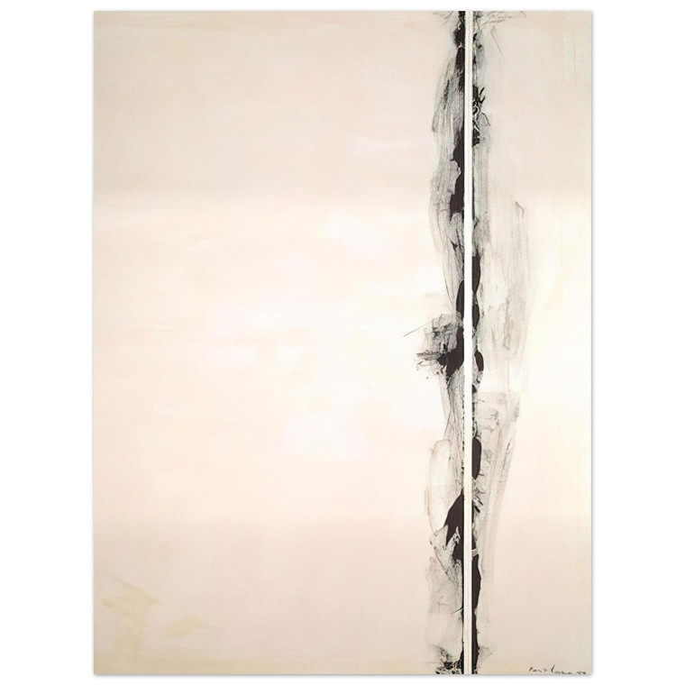 Barnett Newman  The Station of the Cross  First Station Aluminum Print