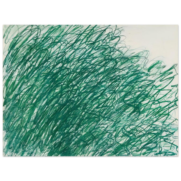 Cy Twombly  Returning from Tonnicoda Aluminum Print