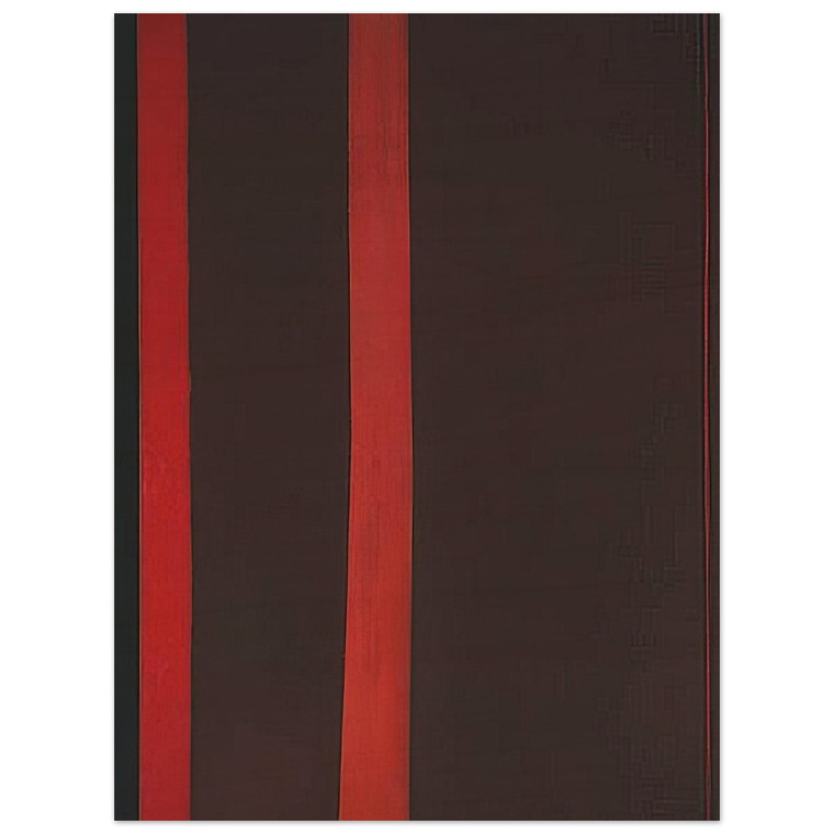Barnett Newman  Adam Wood Print