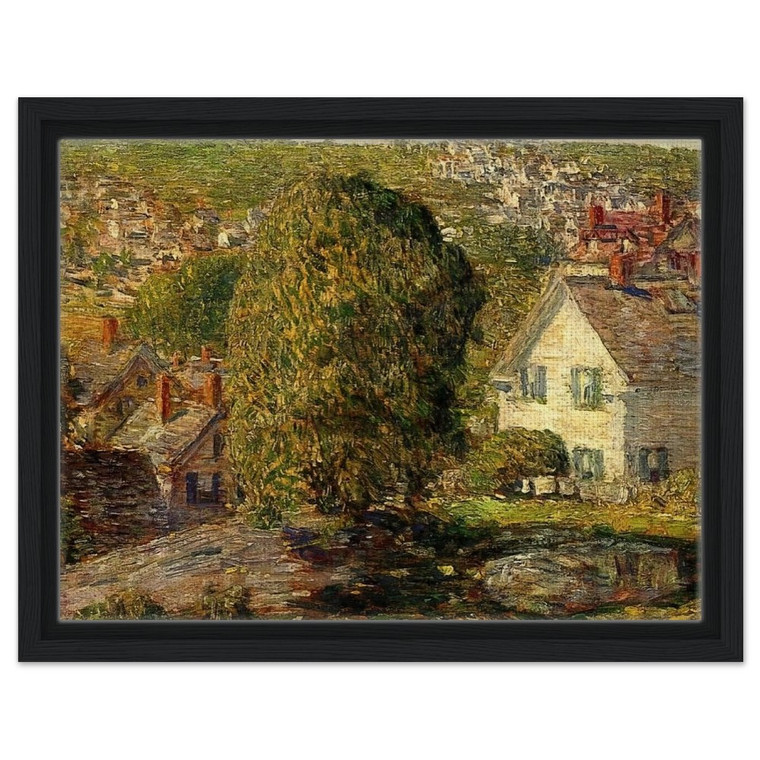 Childe Hassam  Outskirts of East Gloucester Framed Canvas