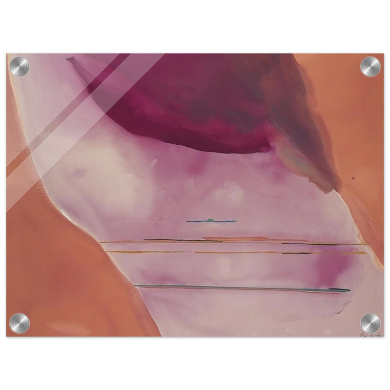 Helen Frankenthaler  Pendulum  1972 Acrylic Print