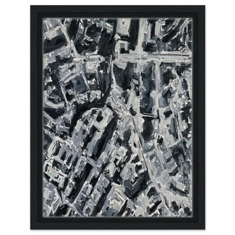 Gerhard Richter  TOWNSCAPE PL 1970 1 Framed Canvas
