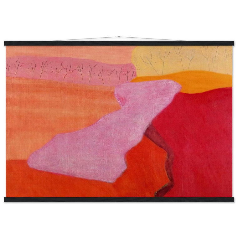 Milton Avery Shapes of Spring 1952 Matte Poster with Hanger