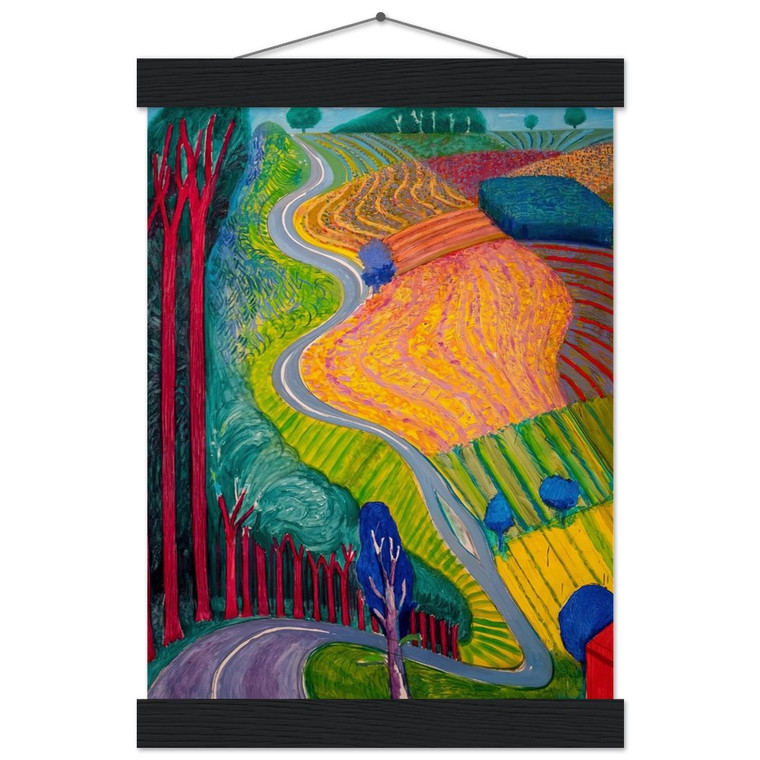 David Hockney  David Hockney N15 Museum-Quality Matte Paper Poster with Hanger