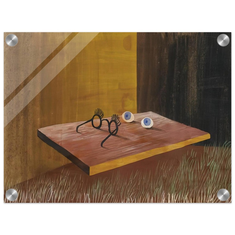 Remedios Varo  EYES ON THE TABLE 1938 Acrylic Print