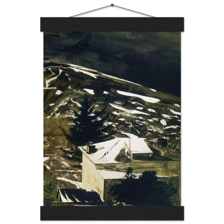 Andrew Wyeth  WOLF MOON 1975 Museum-Quality Matte Paper Poster with Hanger