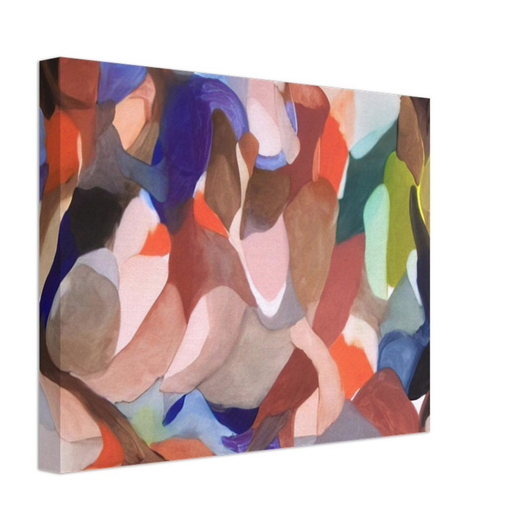 Alice Baber  Night of the Red Wind Canvas