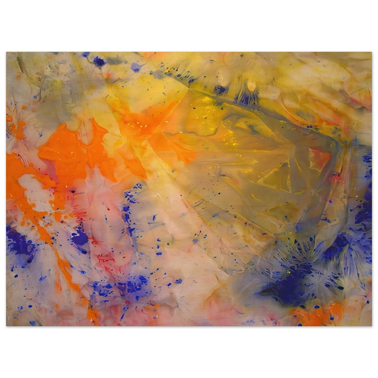 Sam Gilliam  A Spring Thaw Wood Print