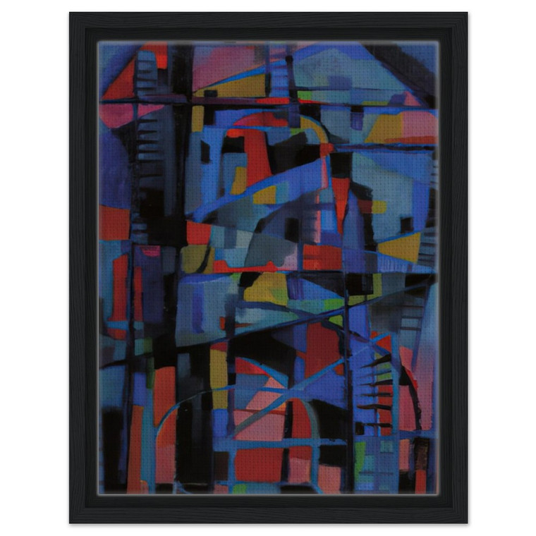 Alfred Manessier  Angelus domini nuntiavit mari  1947 Framed Canvas