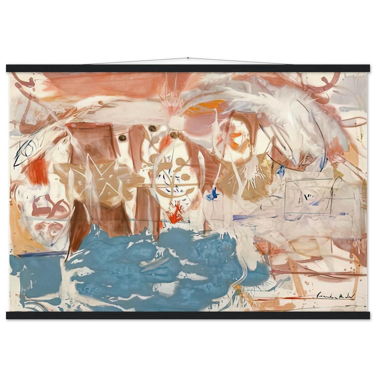 Helen Frankenthaler Dawn After the Storm 1957 Poster with Hanger