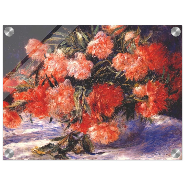PierreAuguste Renoir  Peonies Acrylic Print