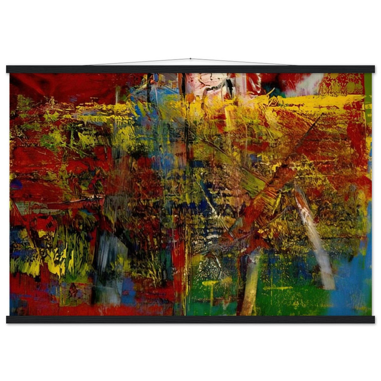 Gerhard Richter  MEDIATION Museum-Quality Matte Paper Poster with Hanger