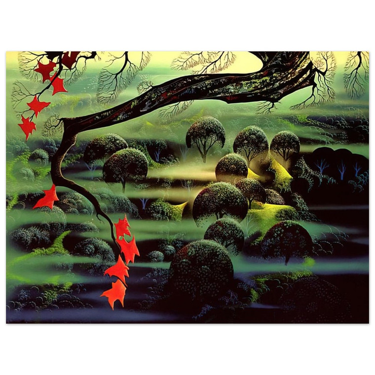 Eyvind Earle  Valley of Mystery Aluminum Print
