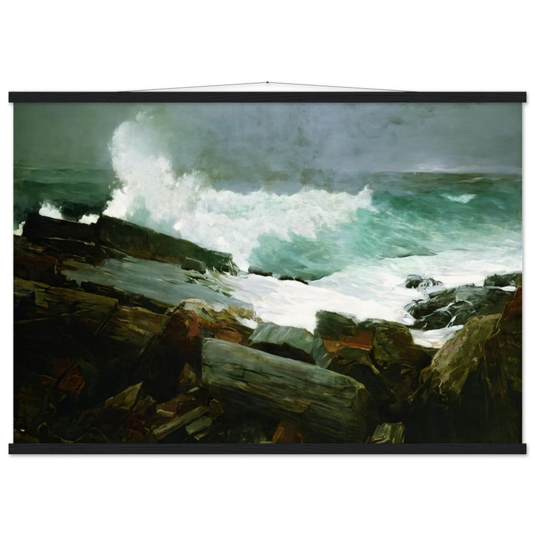 Winslow Homer  WEATHERBEATEN 1894 Museum-Quality Matte Paper Poster with Hanger