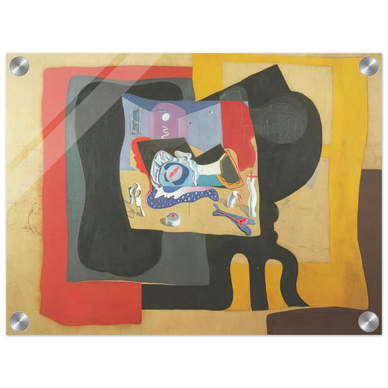 Salvador Dali  STILL LIFE WITH MOONIGHT Acrylic Print