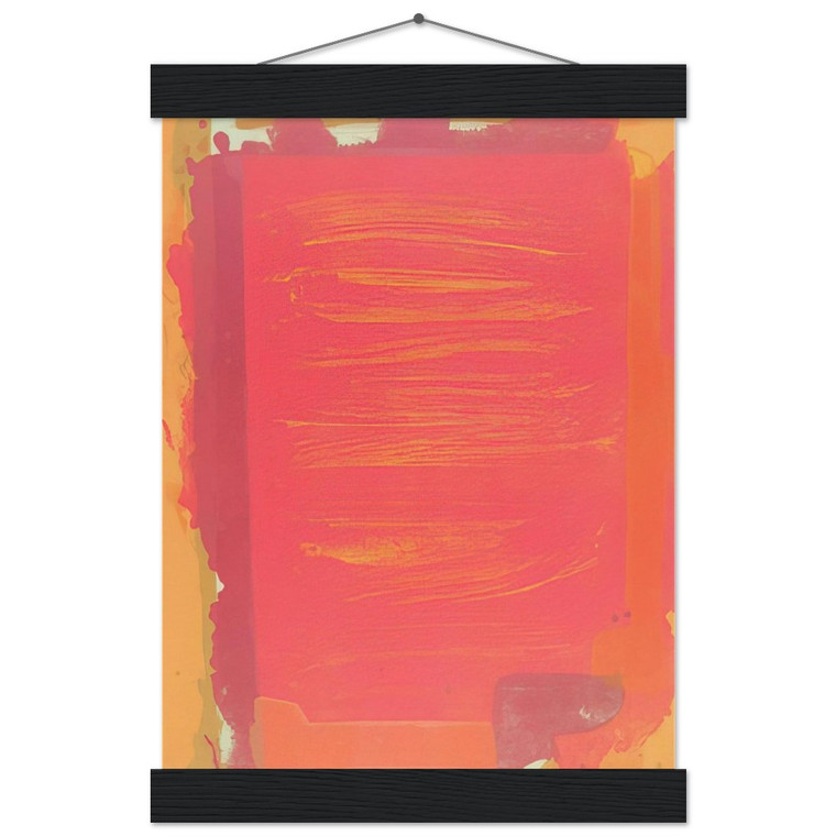 John Hoyland  Untitled II  1974 Museum-Quality Matte Paper Poster with Hanger