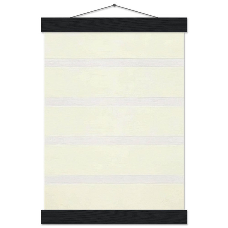 Agnes Martin  Untitled 15  Peace  Museum-Quality Matte Paper Poster with Hanger