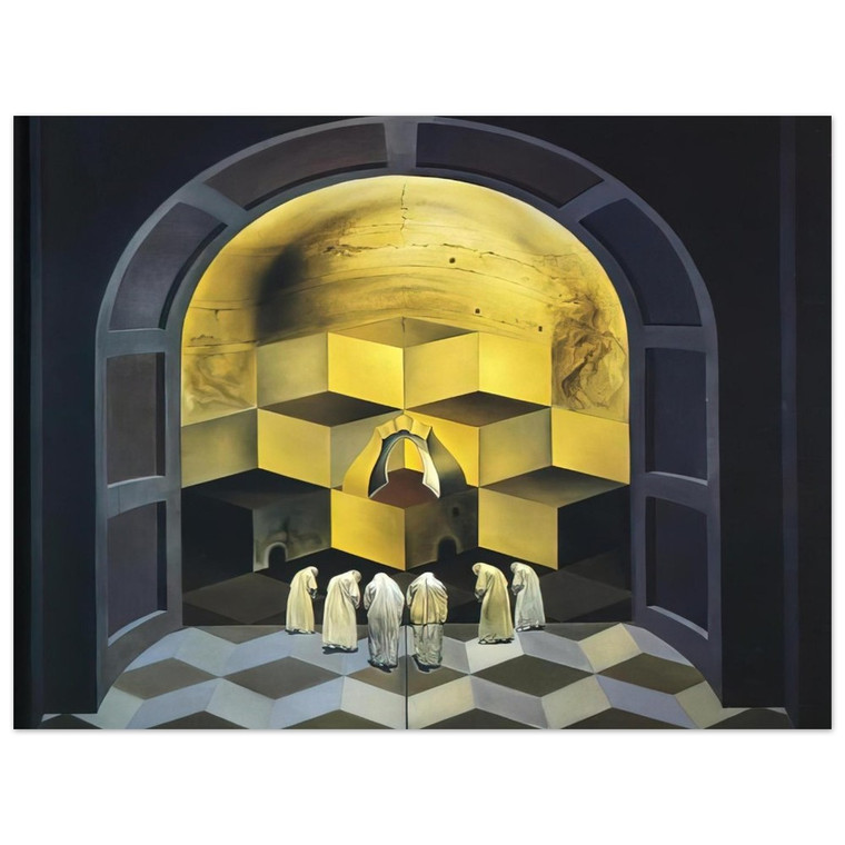 Salvador Dali  SKULL OF ZURBARAN Aluminum Print