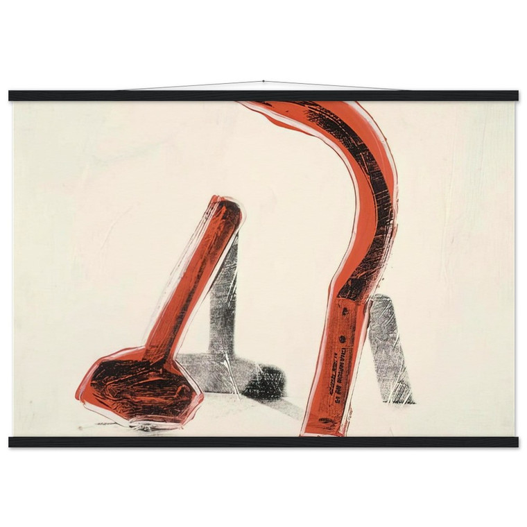 Andy Warhol  Hammer and Sickle Museum-Quality Matte Paper Poster with Hanger