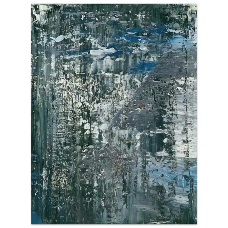 Gerhard Richter  ICE 4 Aluminum Print