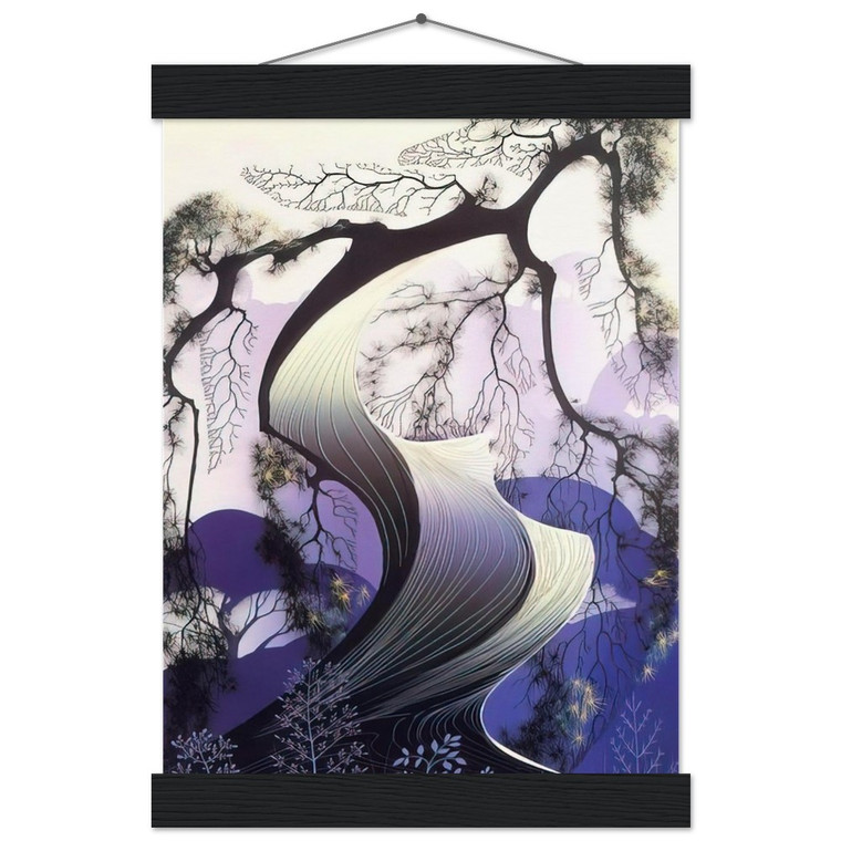 Eyvind Earle  Bonsai Museum-Quality Matte Paper Poster with Hanger