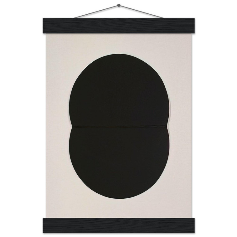 Ellsworth Kelly Study for White Plaque Bridge Arch and Reflection Poster Hanger