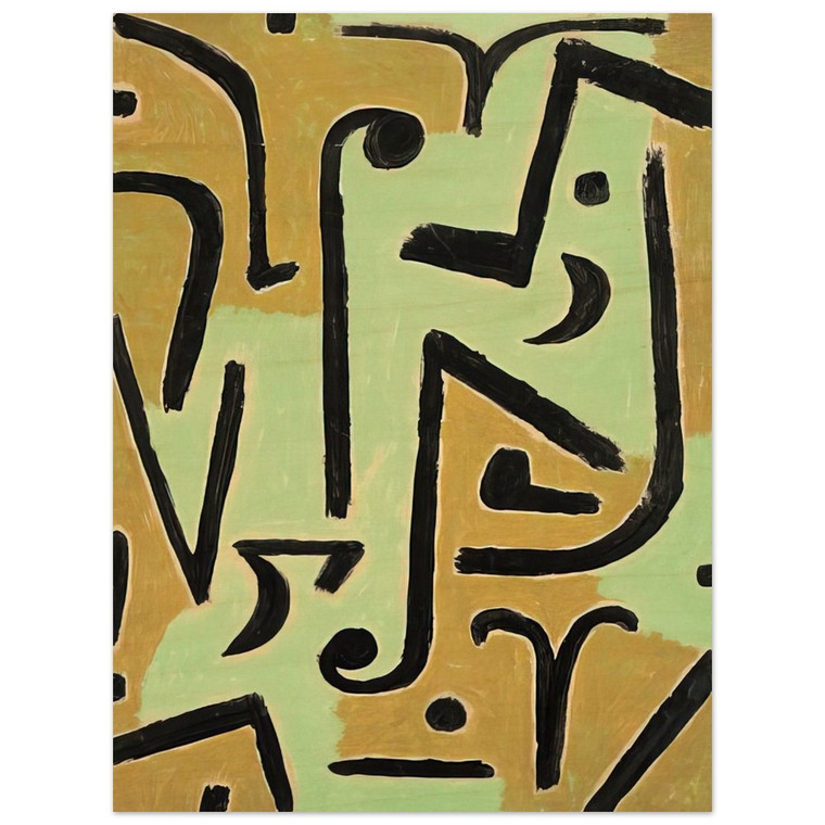 Paul Klee  HALME 1940 Wood Print
