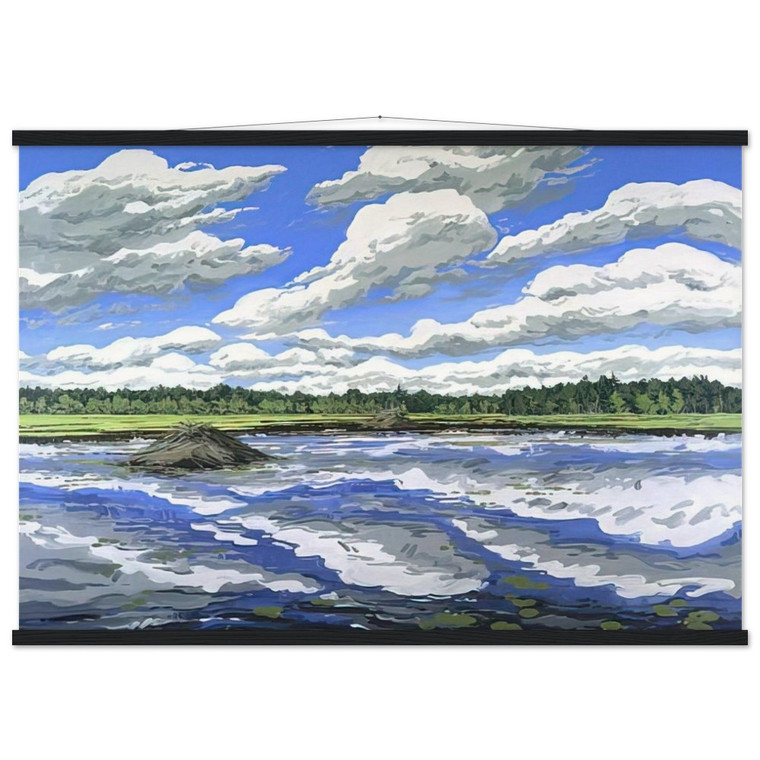 Neil Welliver  Big Flowage  1979 Museum-Quality Matte Paper Poster with Hanger