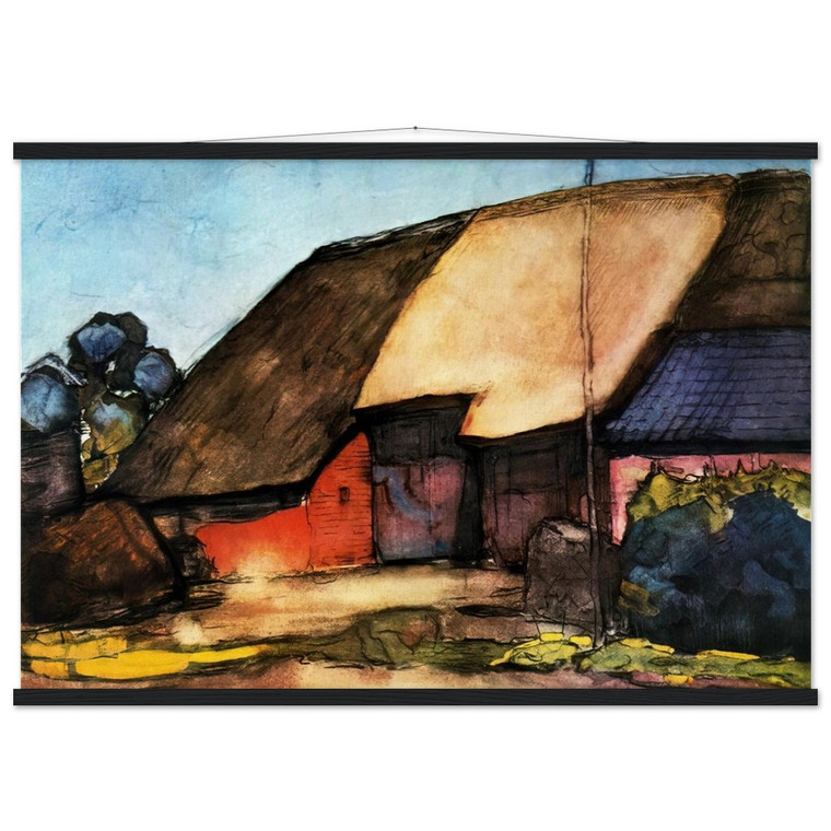 Piet Mondrian Nistelrode Farm Museum-Quality Matte Paper Poster with Hanger