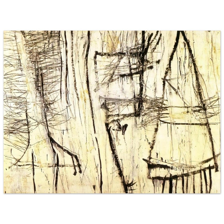 Cy Twombly  Tiznit Aluminum Print