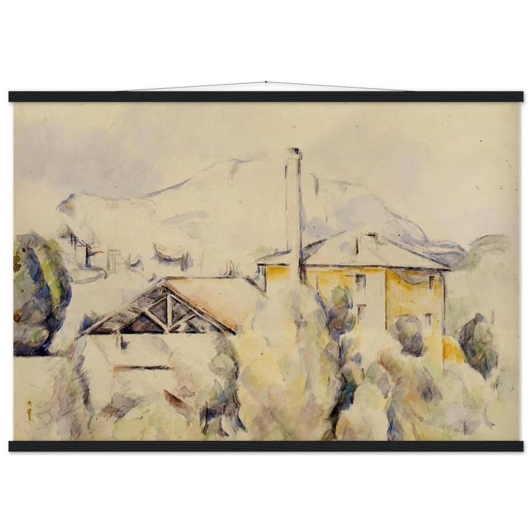Paul Cezanne  The Lime Kiln Museum-Quality Matte Paper Poster with Hanger