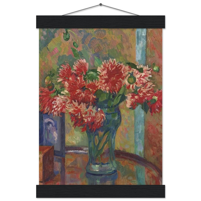 Rysselberghe Dahlias 1912 Museum-Quality Matte Paper Poster with Hanger