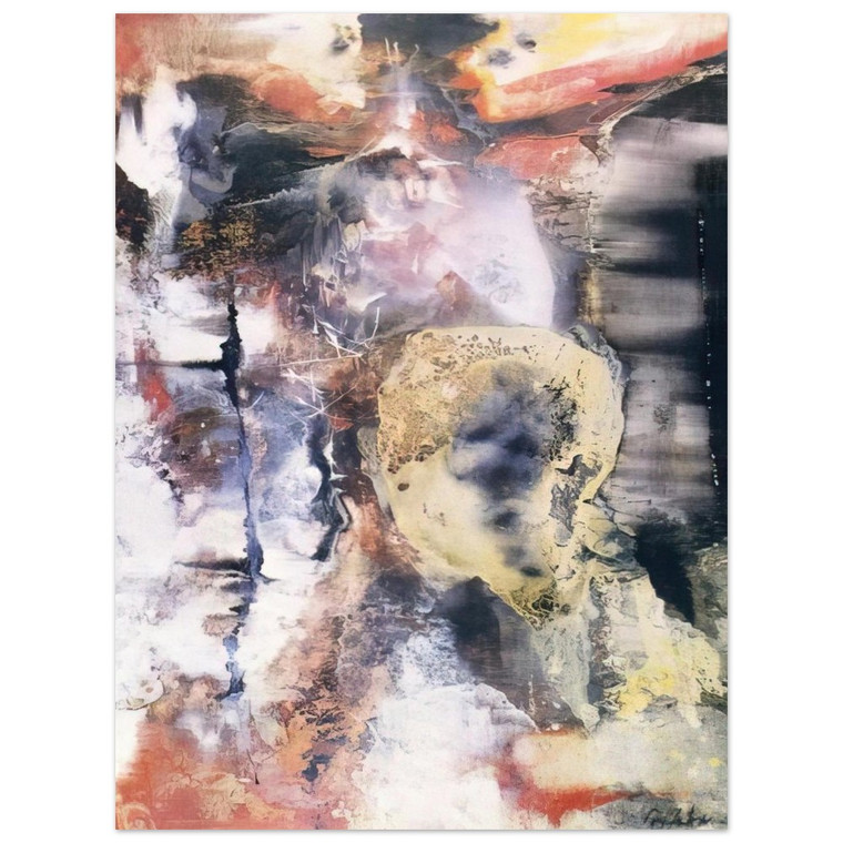 Paul Jenkins  The Archer  1955 Aluminum Print