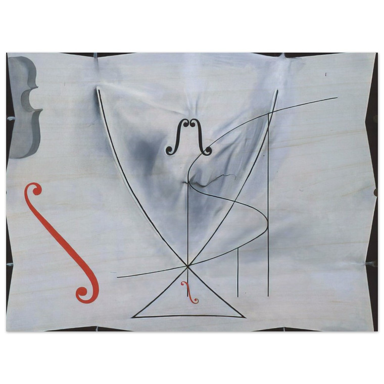 Salvador Dali  THE SWALLOW S TAIL Wood Print