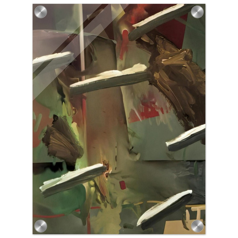 Gerhard Richter  ABSTRAKTES BILD ABSTRACT PAINTING 1976 Acrylic Print