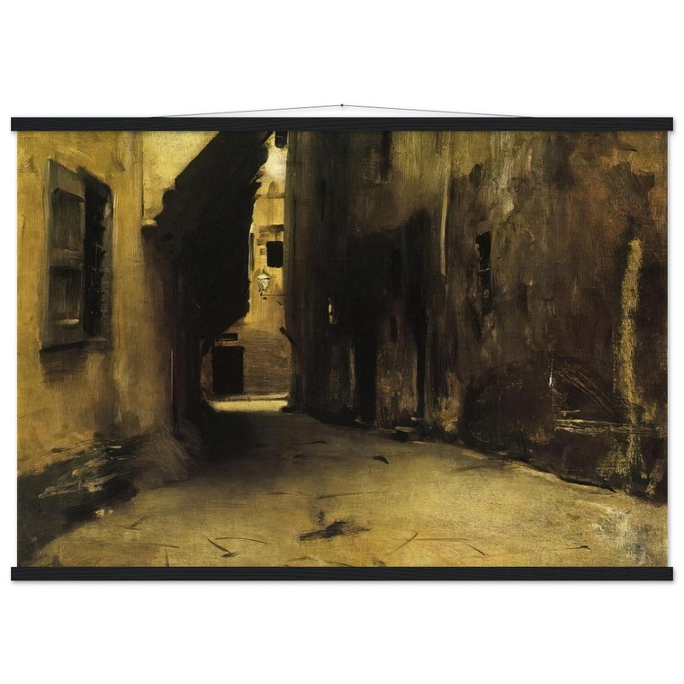 John Singer Sargent A Street in Venice Museum-Quality Matte Poster Hanger
