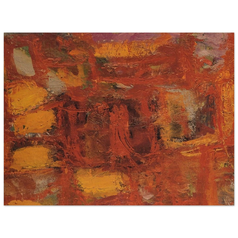 Cy Twombly  Ritual Wood Print