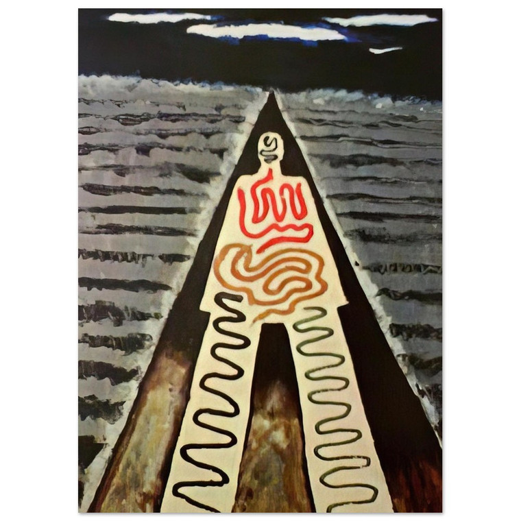 Man Ray  A NIGHT AT SAINT JEAN Fine Art Poster / Art Print