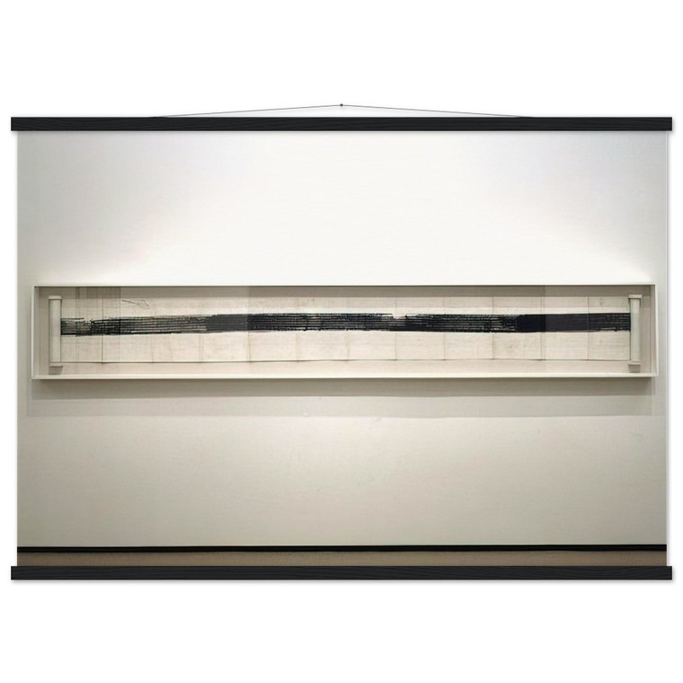 Rauschenberg Tire Print 1953 Museum-Quality Matte Paper Poster with Hanger