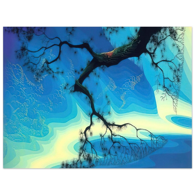 Eyvind Earle  Ocean Mist Aluminum Print