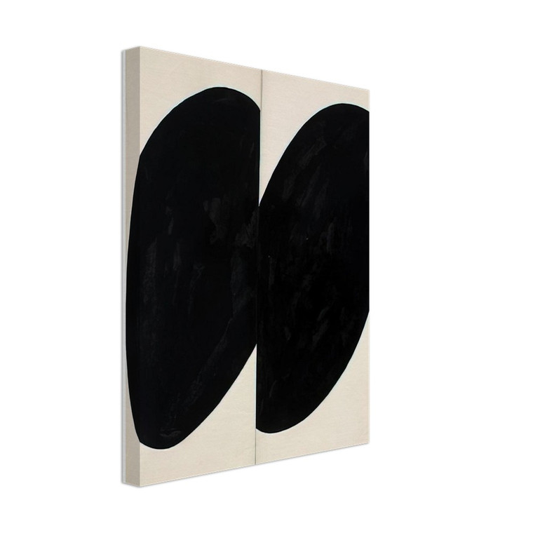 Ellsworth Kelly  Black Forms Canvas