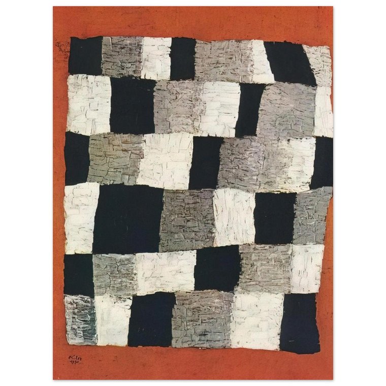 Paul Klee  RHYTHMIC RYTHMICAL 1930 Aluminum Print