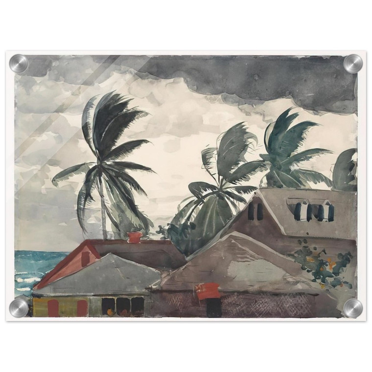 Winslow Homer  HURRICANE BAHAMAS 1898 Acrylic Print