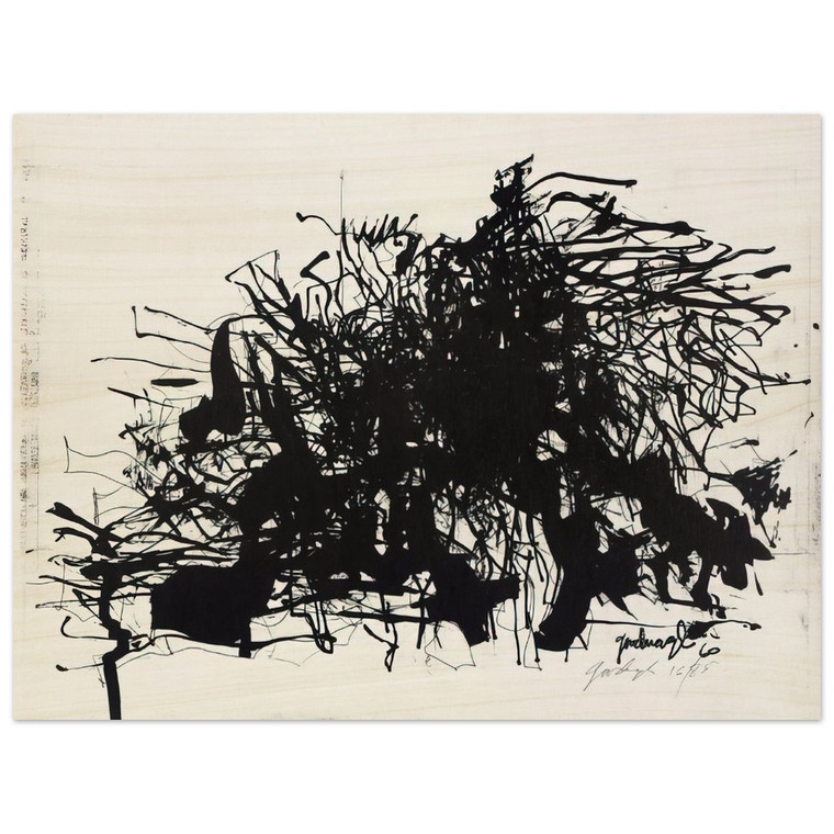 Robert Goodnough  Nomads  1960 Wood Print