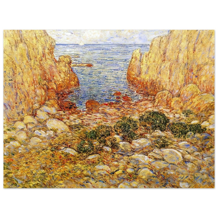 Childe Hassam  The Gorge  Appledore Isles of Shoals Aluminum Print