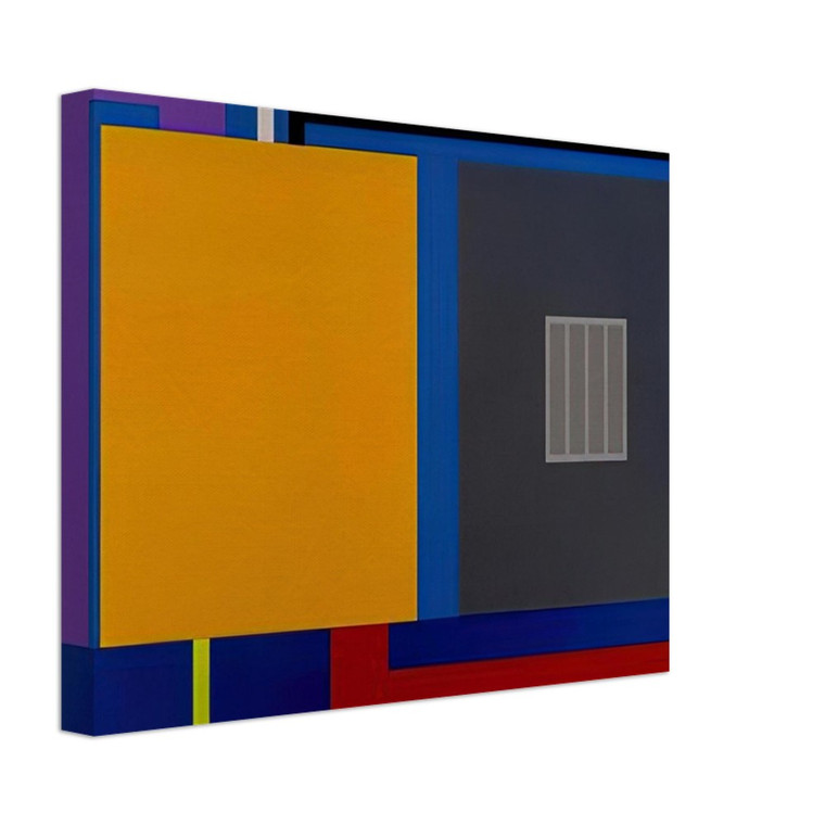 Peter Halley  A Perfect World  1993 Canvas